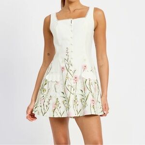 En Saison Esmeralda Mini Dress Size S